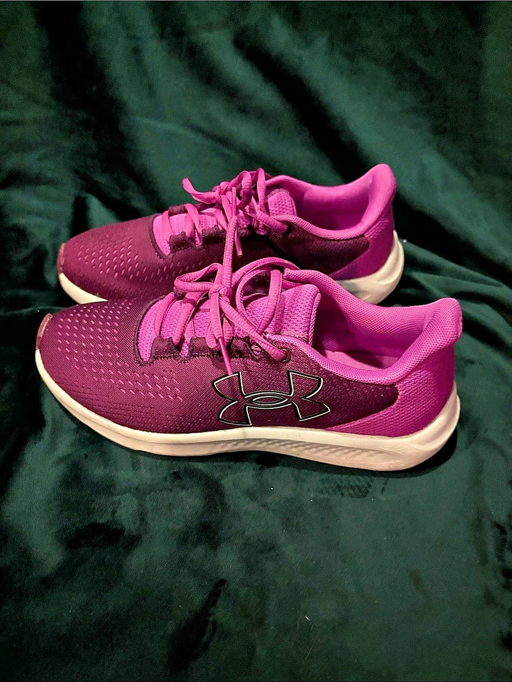 Under Armour Charged Assert Women's Purple Athletic Shoes